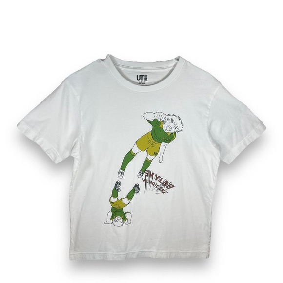 (S/M) Skylab Hurricane Captain Tsubasa UNIQLO Shirt - Picture 1 of 3